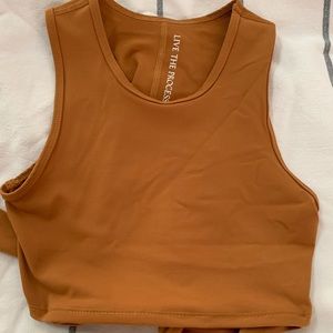 Live the Process: Ballet cropped top